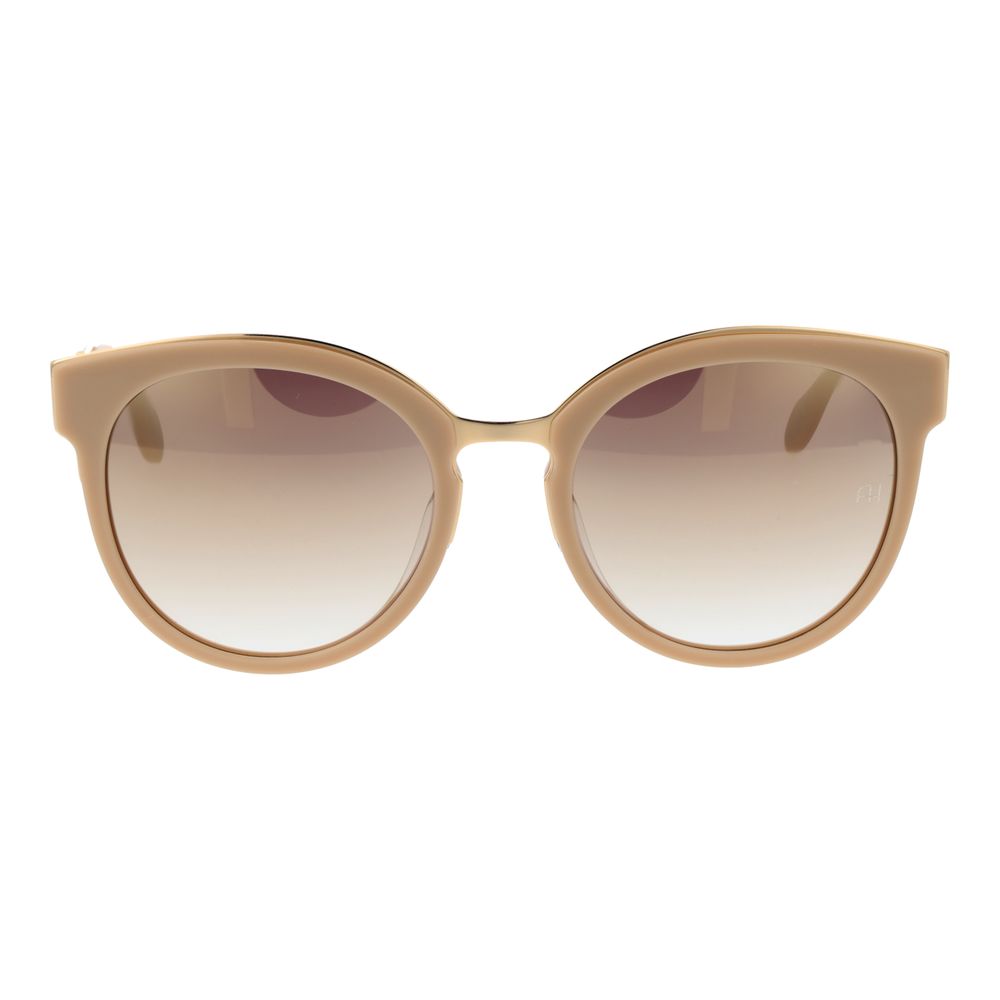 Beige Acetate Sunglasses