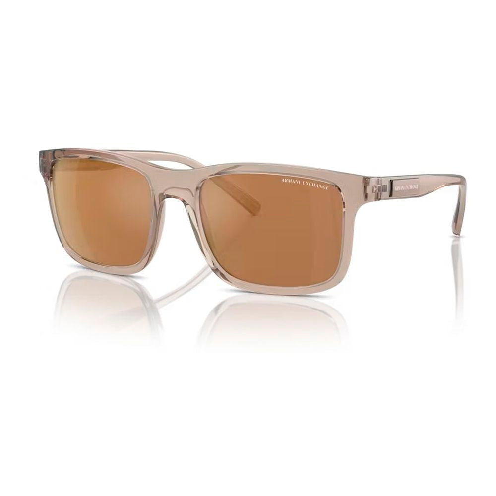 Brown Injected Sunglasses