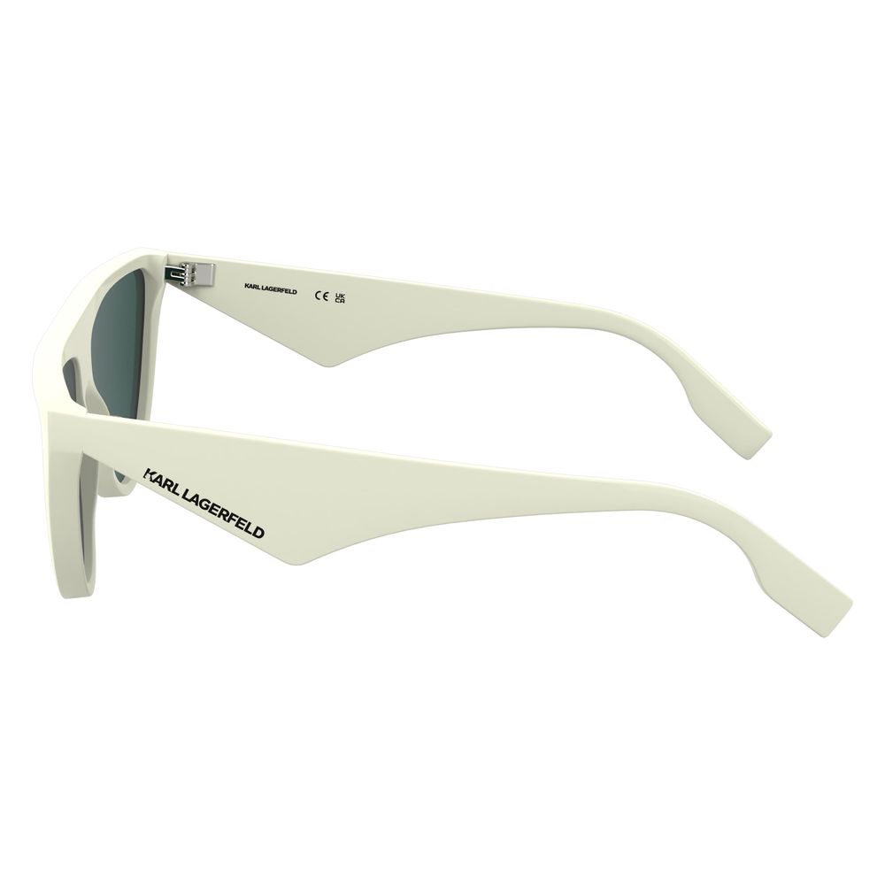 White Injected Sunglasses