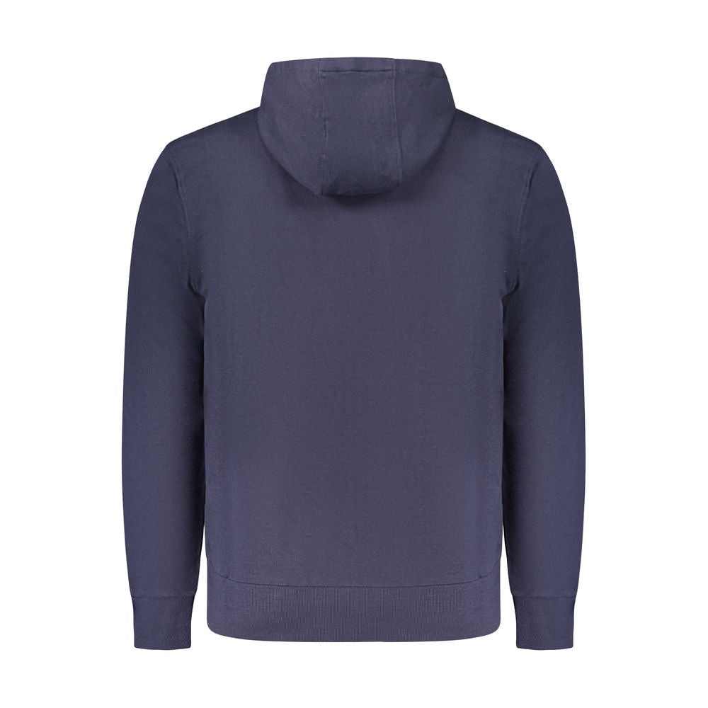 Blue Cotton Men's Sweatshirt