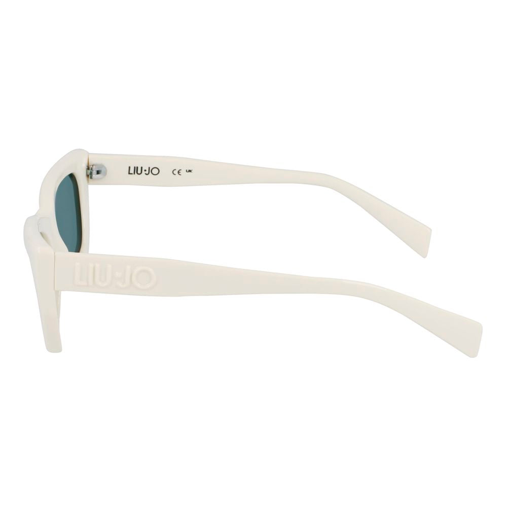 White Injected Sunglasses
