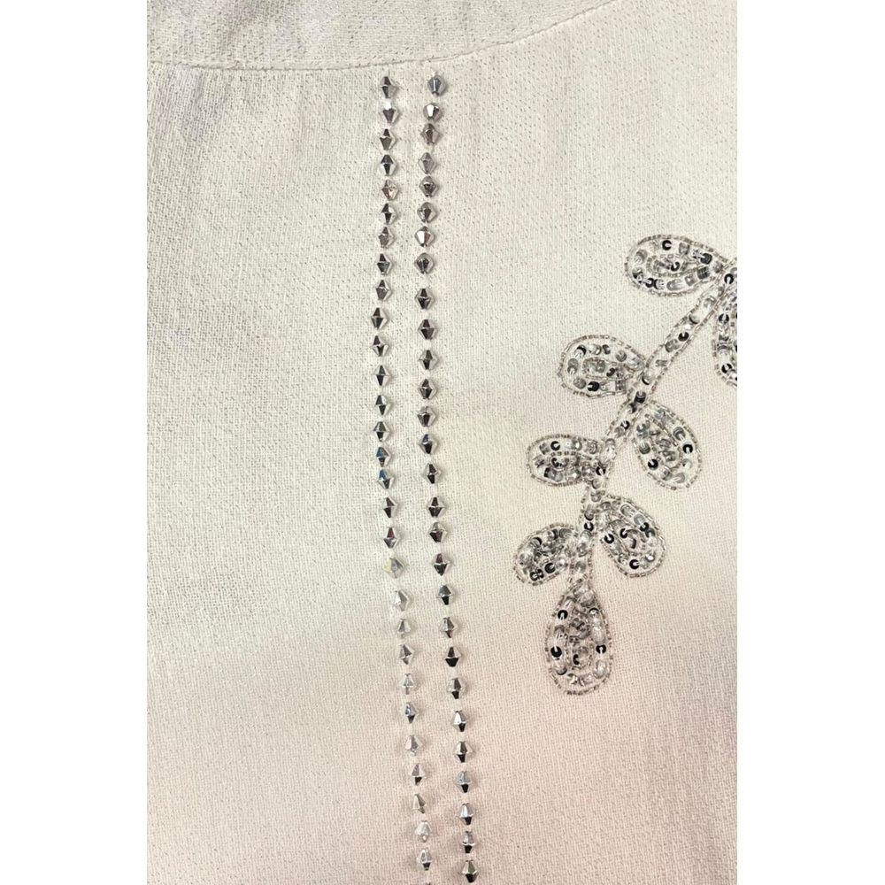 White Cotton Women's Pants