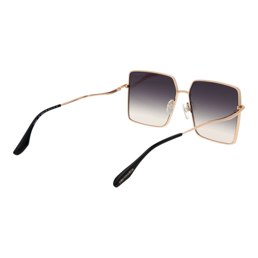Black Stainless Steel Sunglasses