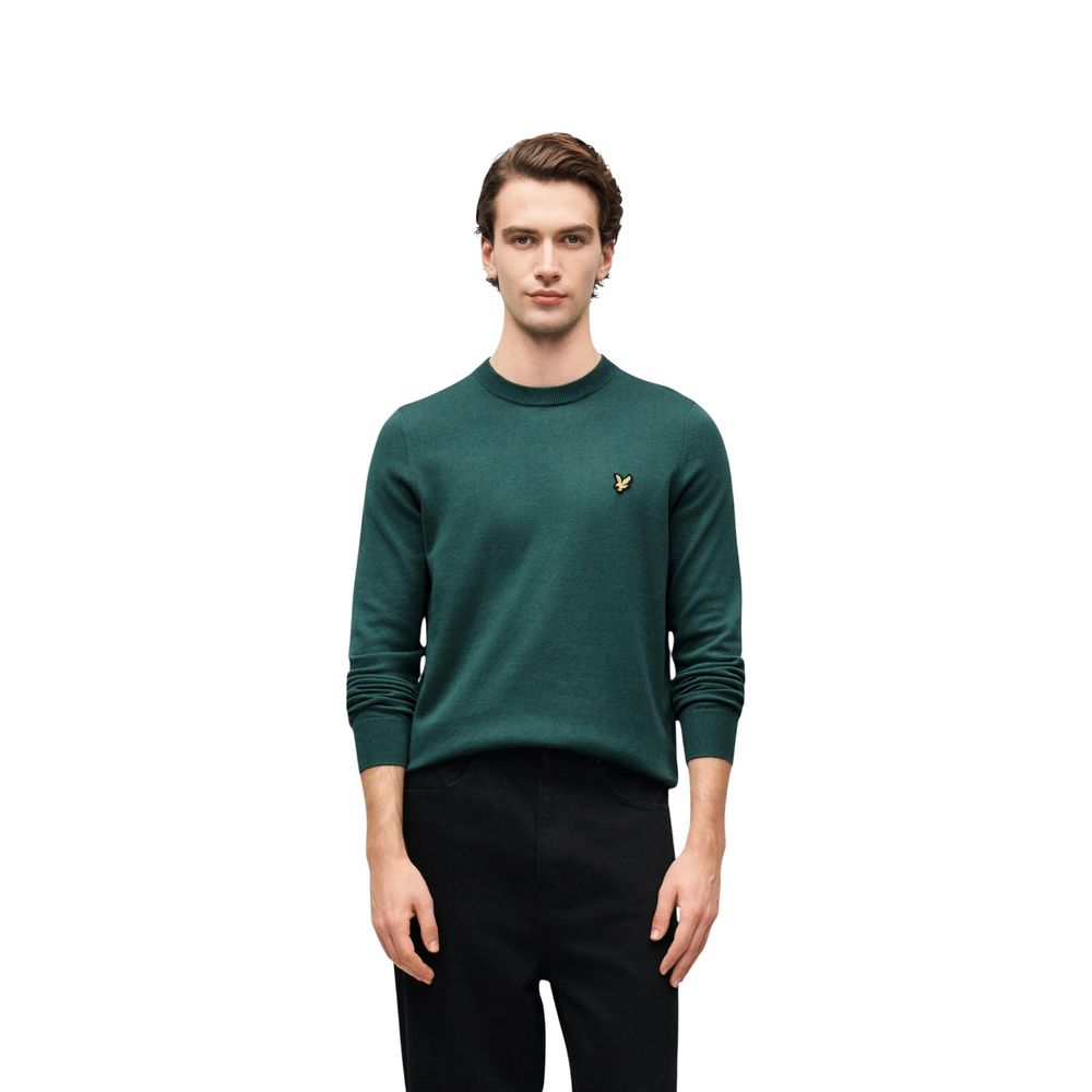 Green Cotton Sweater