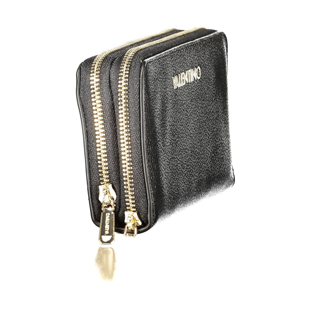 Nero Polyurethane Womens Wallet