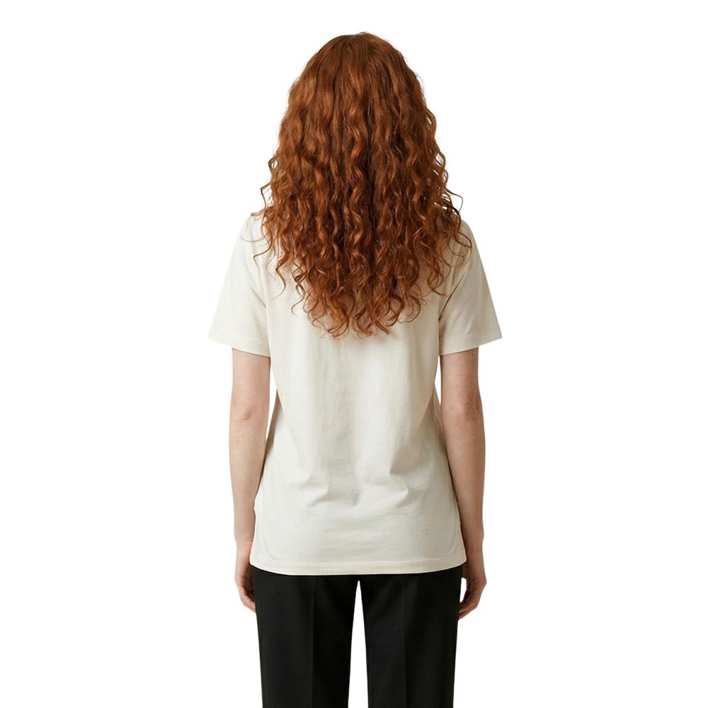 Beige Cotton T-Shirt
