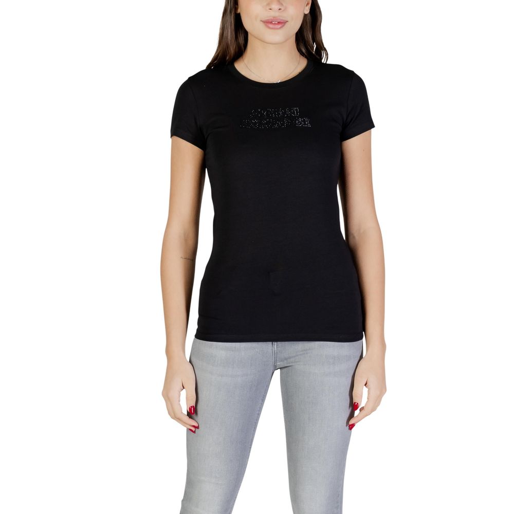 Black Cotton T-Shirt