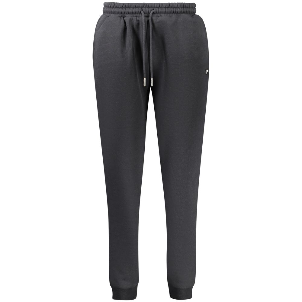 Black Cotton Women's Sports Trouser