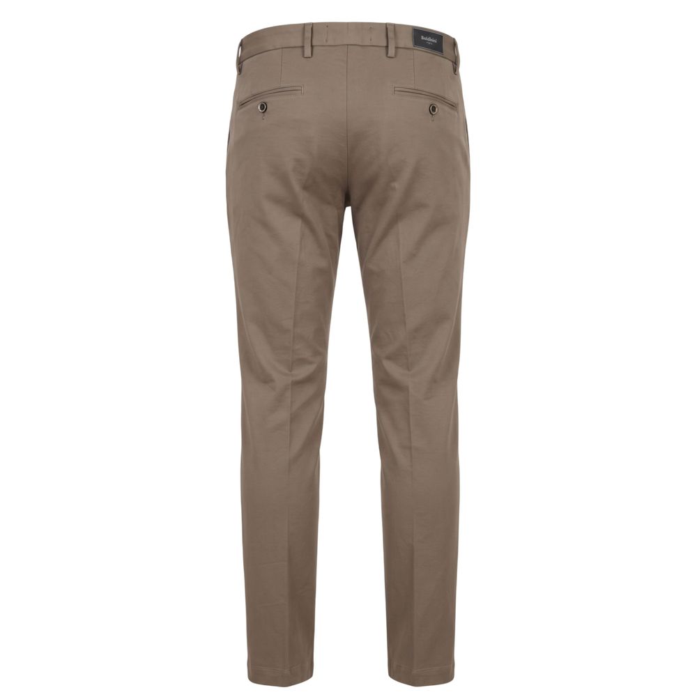 Grey Viscose Men Pants