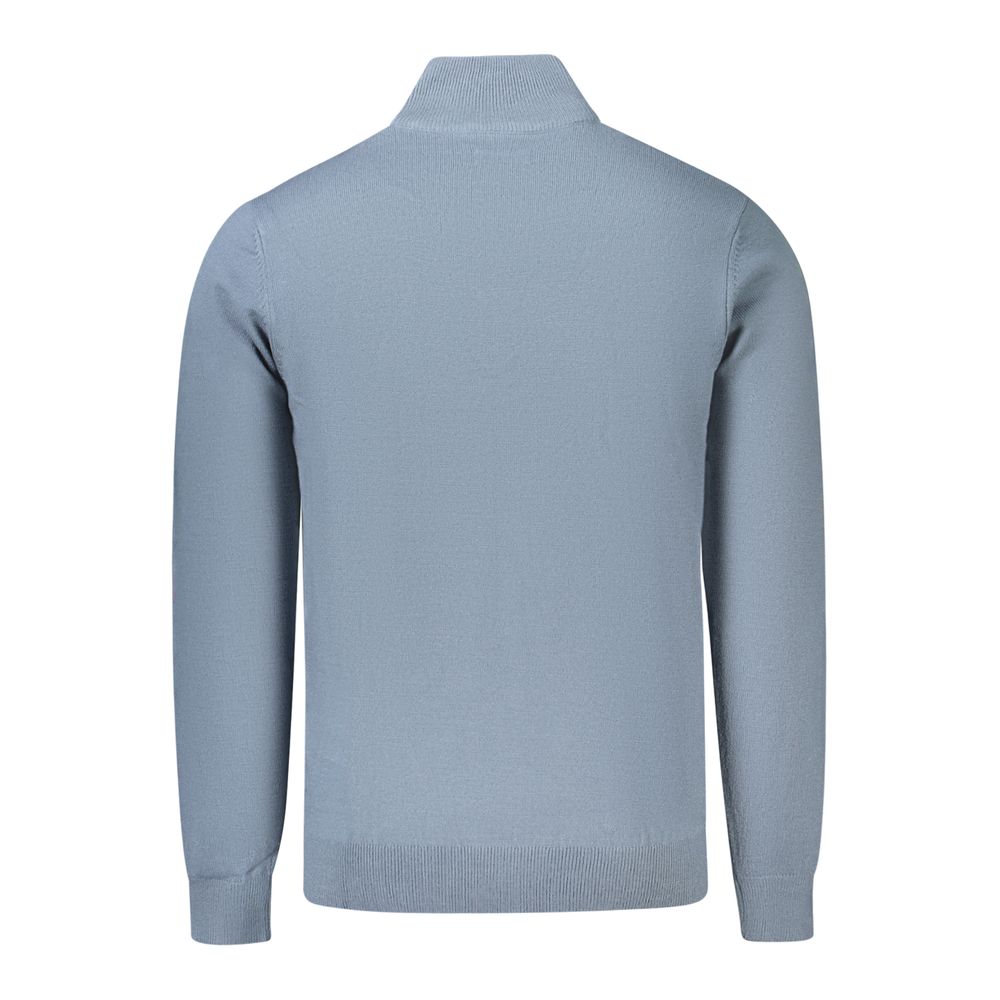 Blue Acrylic Men's Sweater