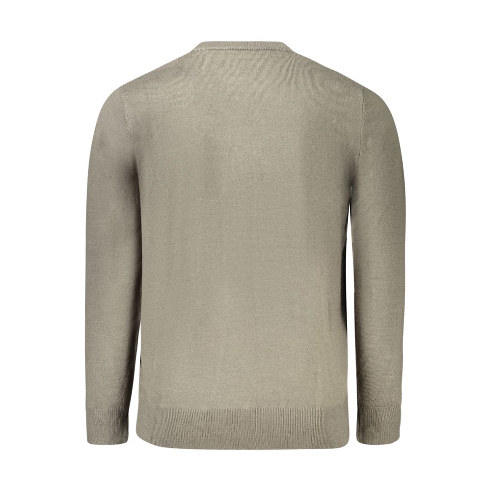 Grey Acrylic Men's Sweater