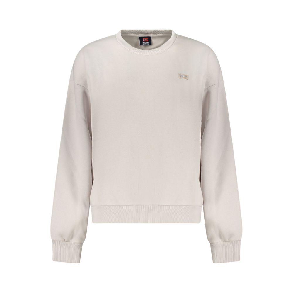Gray Cotton Women's Sweatshirt