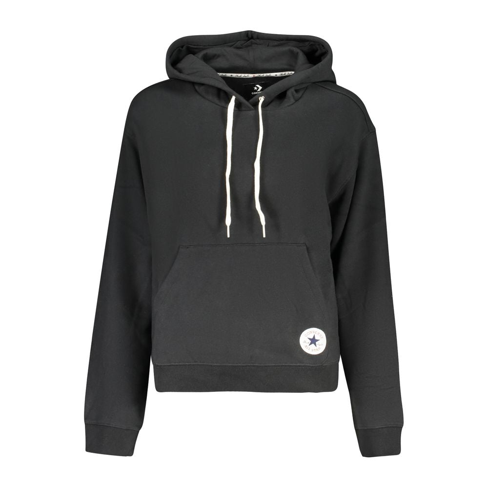 Black Cotton Sweatshirt