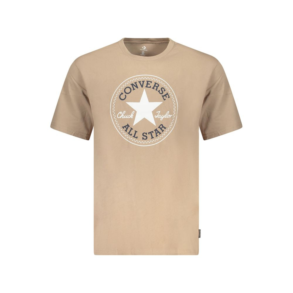 Beige Cotton T-Shirt