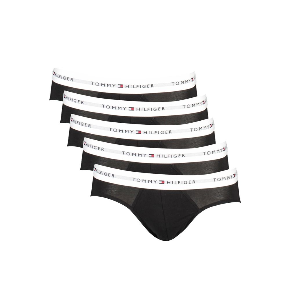 Black Cotton Men's Briefs