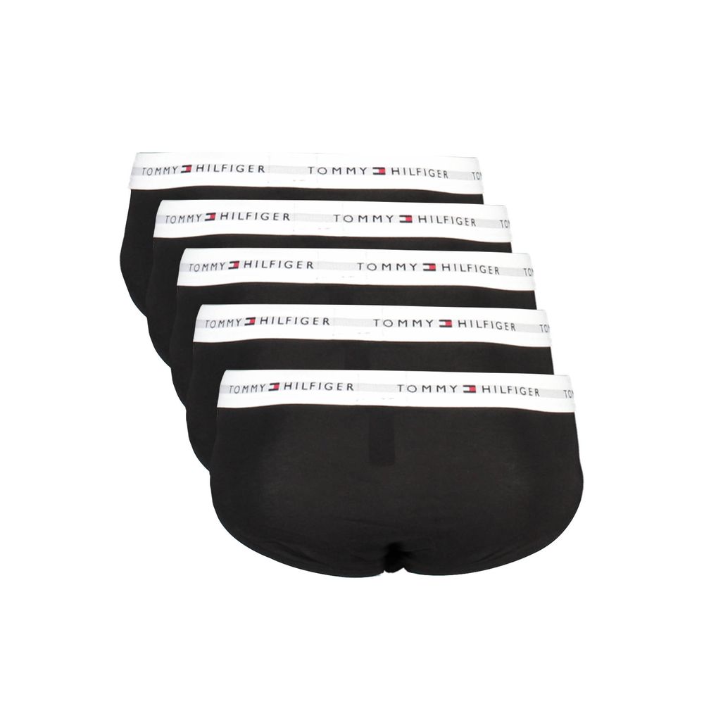 Black Cotton Men's Briefs