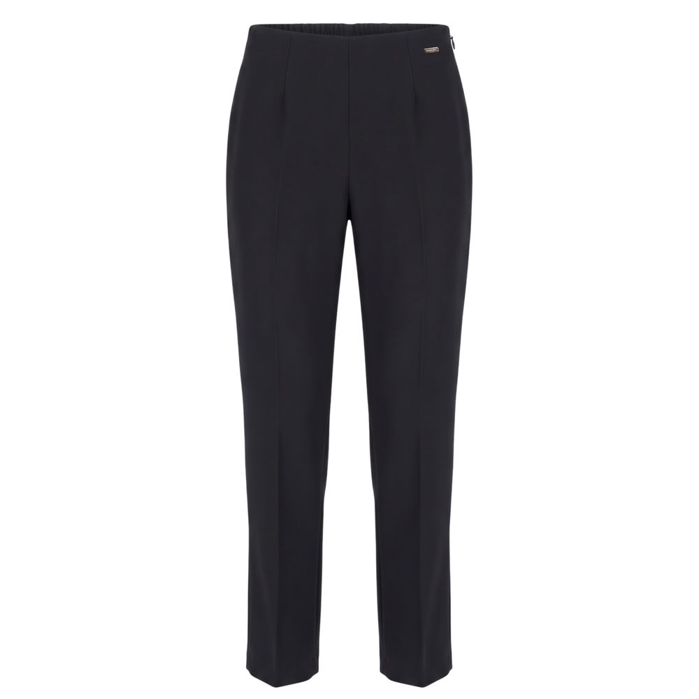 Black Viscose Women Pants