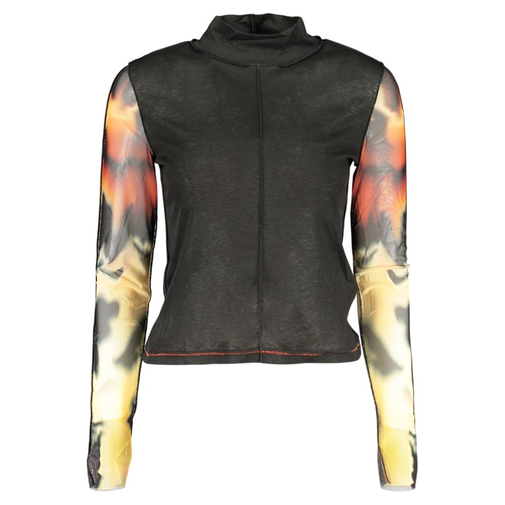 Black Polyester Women's Sweater