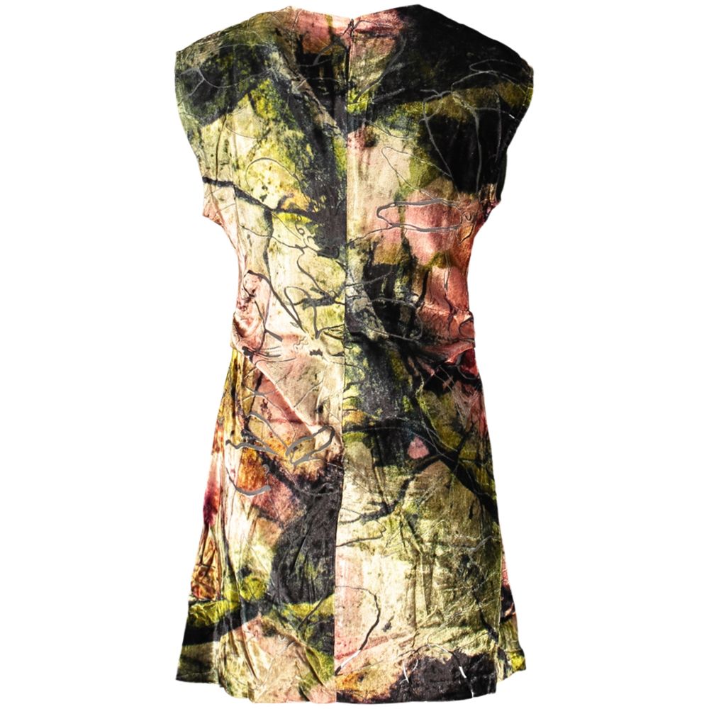 Green Viscose Womens Dress