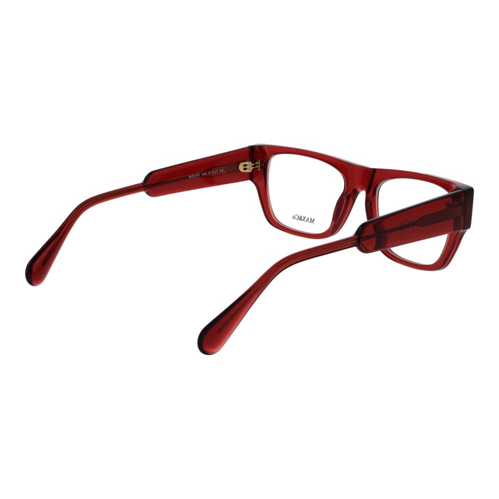 Burgundy Acetate Glasses (Frames)
