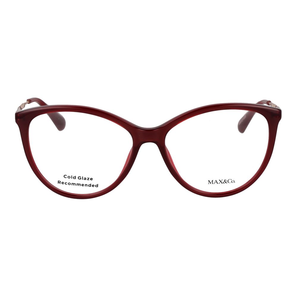 Burgundy Stainless Steel Glasses (Frames)