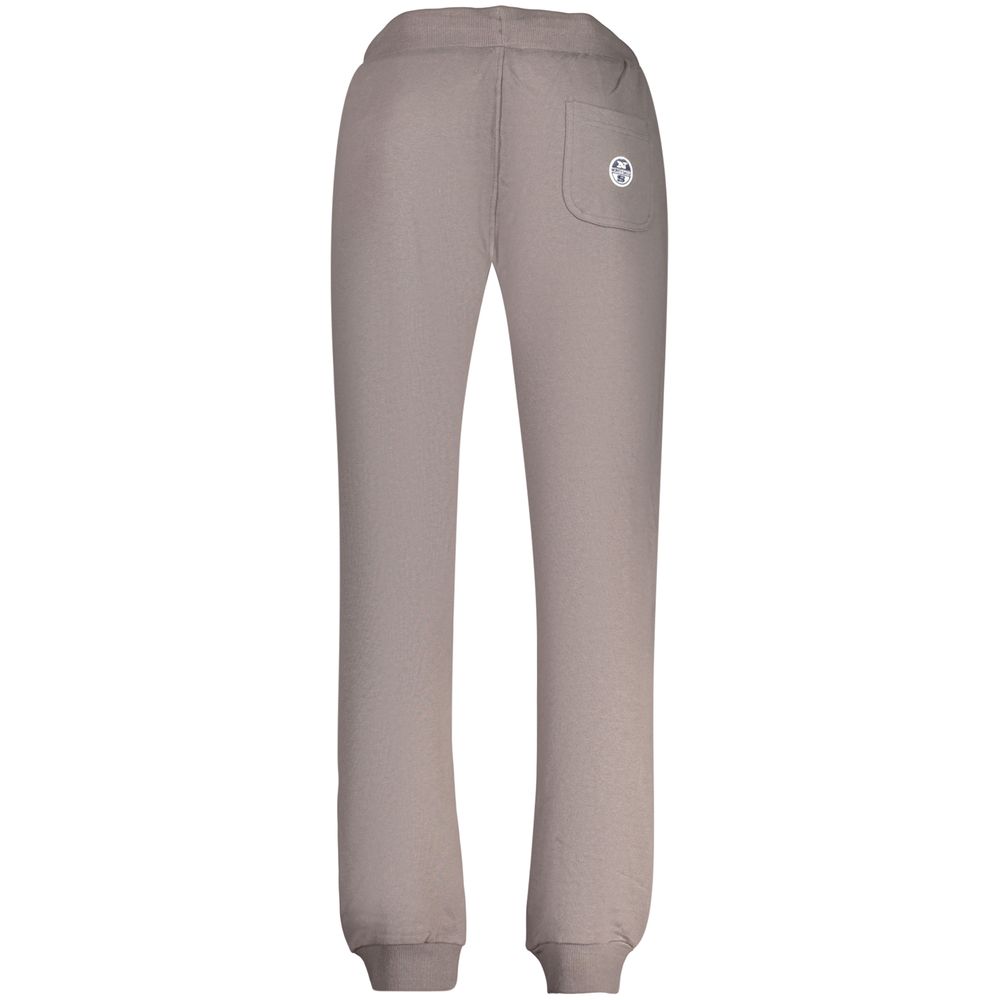 Gray Cotton Men's Trousers