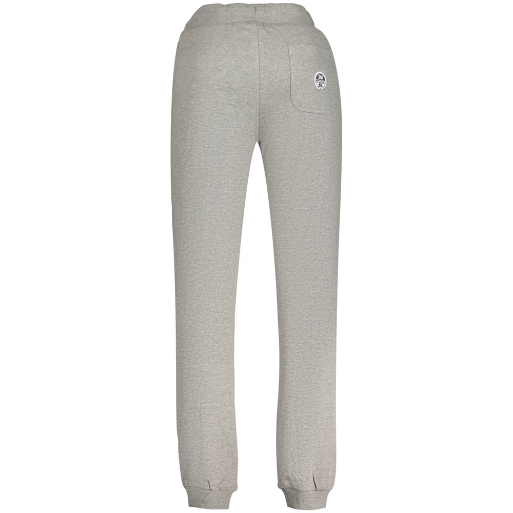 Gray Cotton Men's Trousers