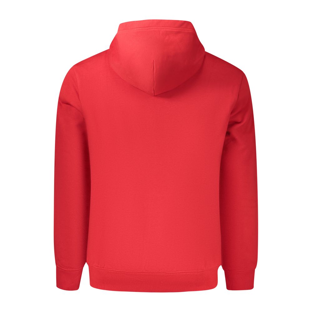 Red Cotton Sweatshirt