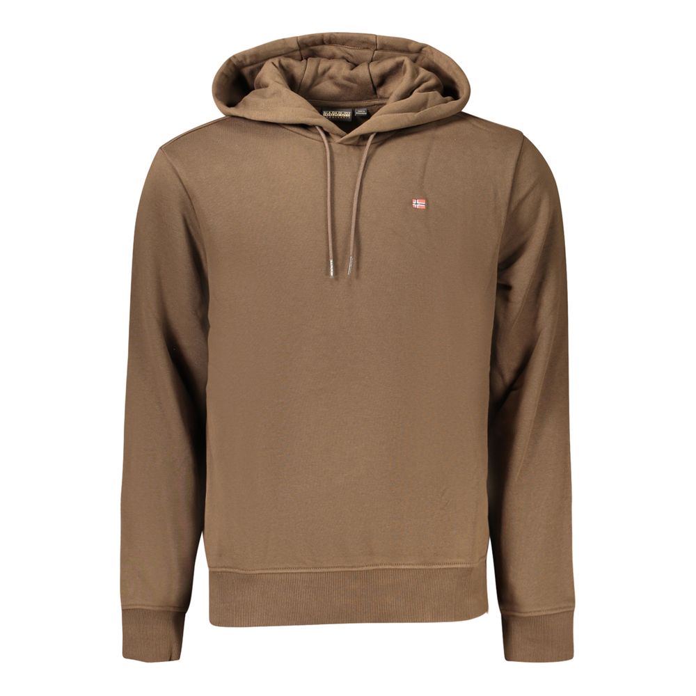 Brown Cotton Sweatshirt