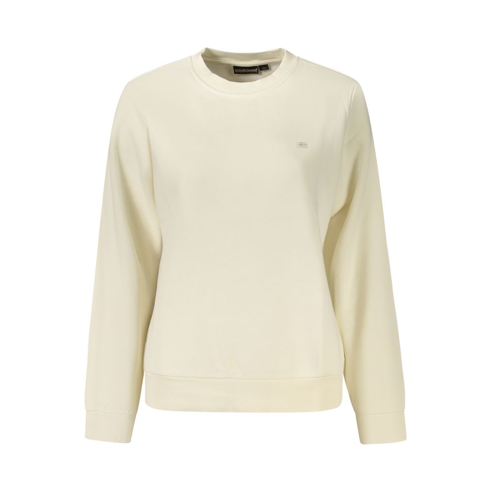 White Cotton Sweatshirt