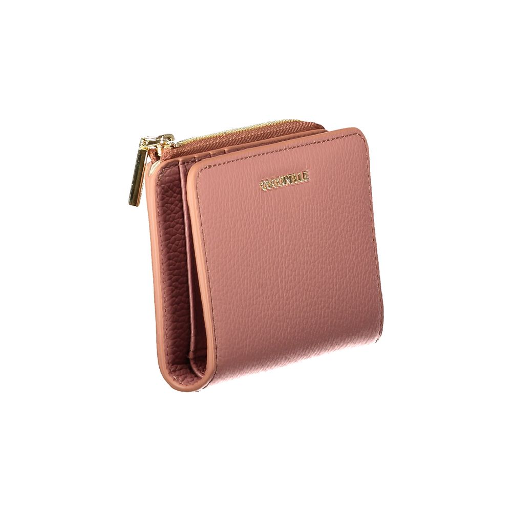Pink Leather Wallet