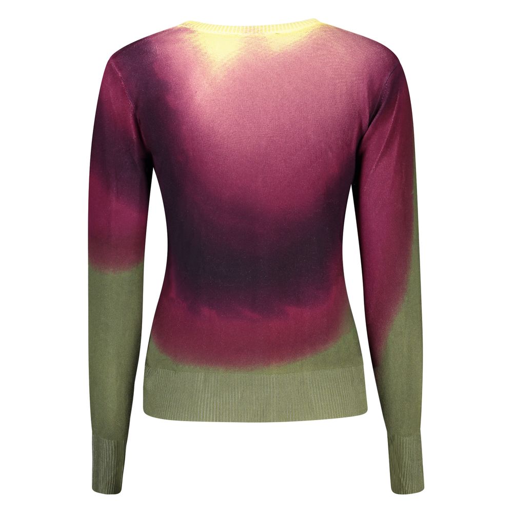 Purple Viscose Sweatshirt