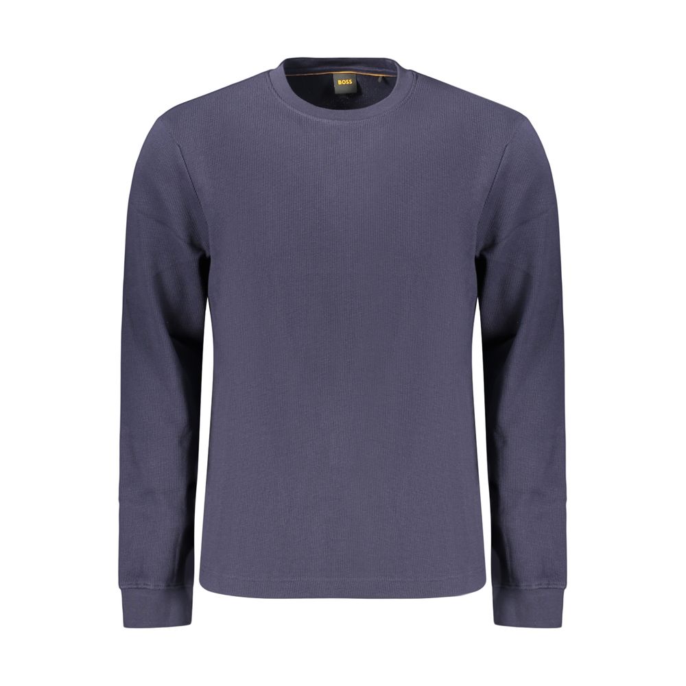 Blue Cotton Mens Shirt