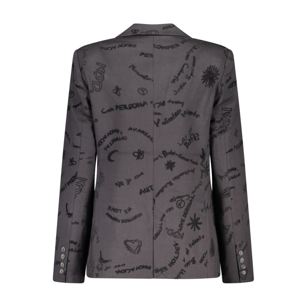 Nero Viscose Women Jacket