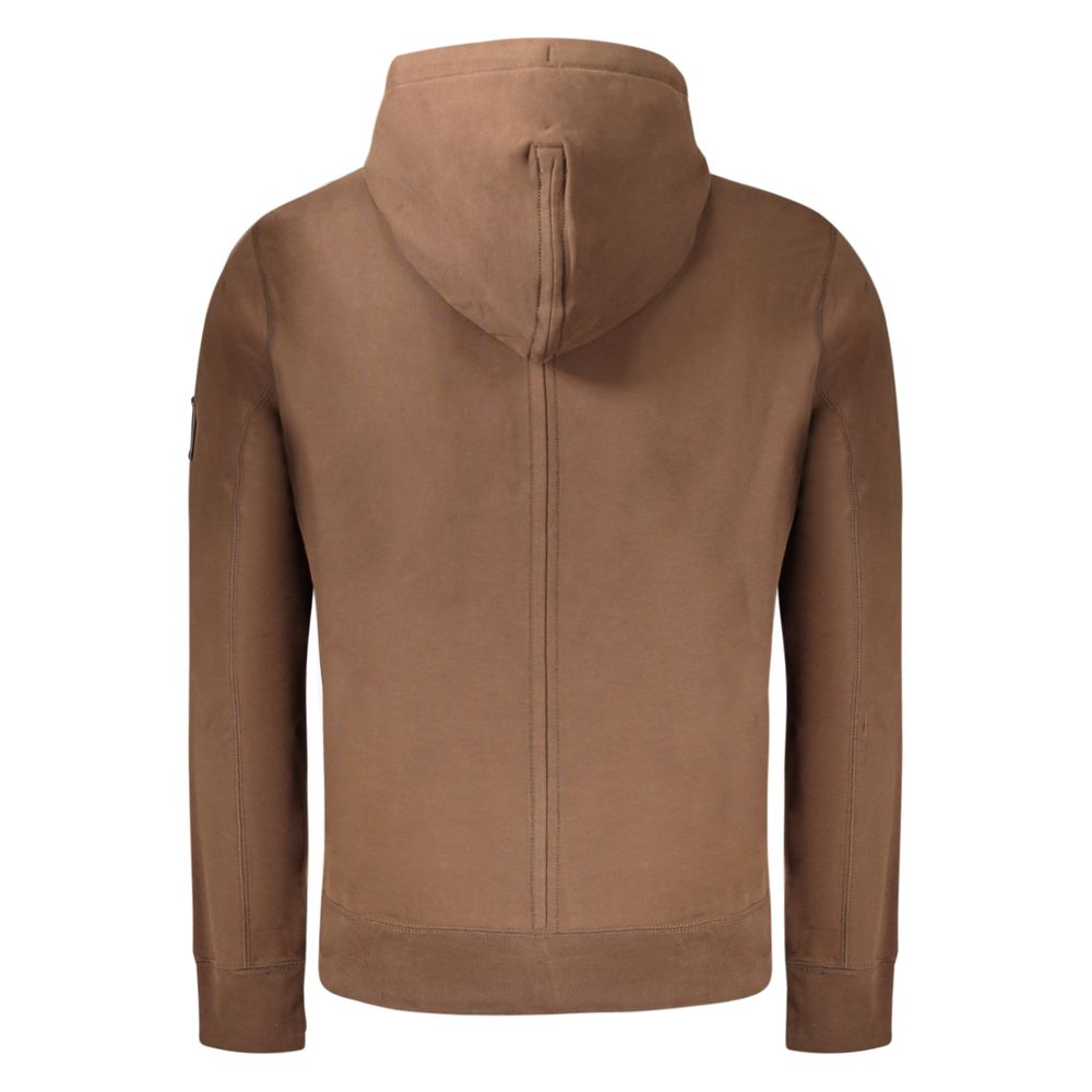 Brown Cotton Sweatshirt