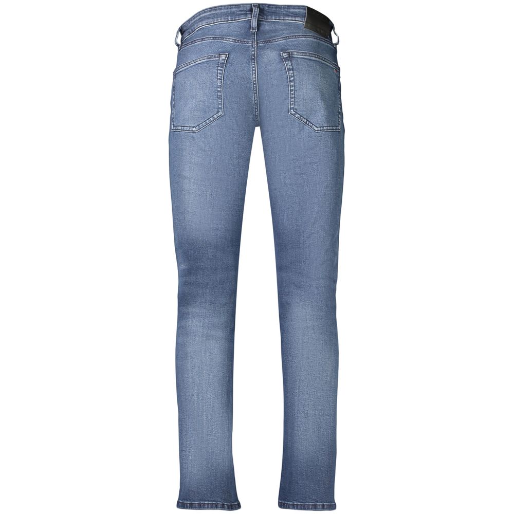 Blue Cotton Men's Jean
