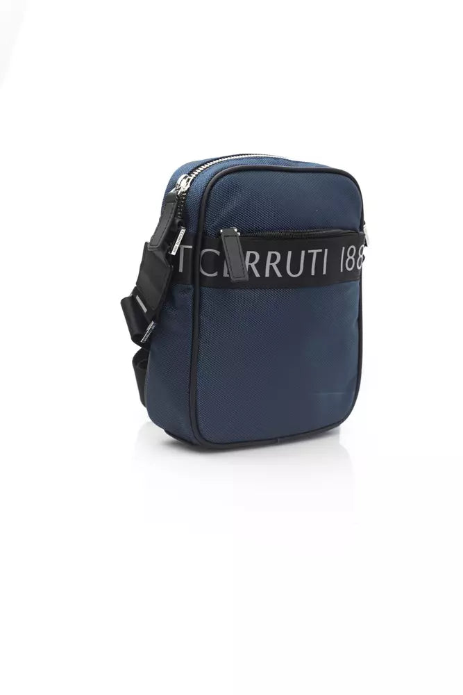 Blue Nylon Men Bag