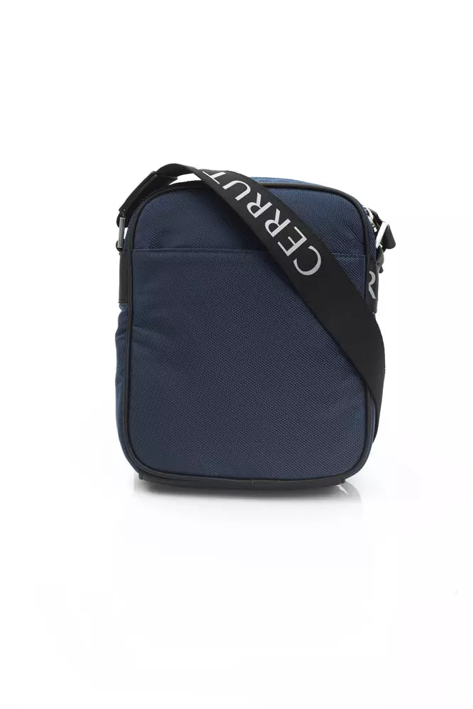 Blue Nylon Men Bag