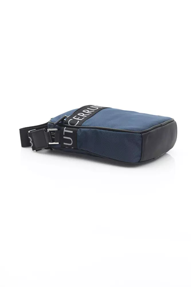 Blue Nylon Men Bag