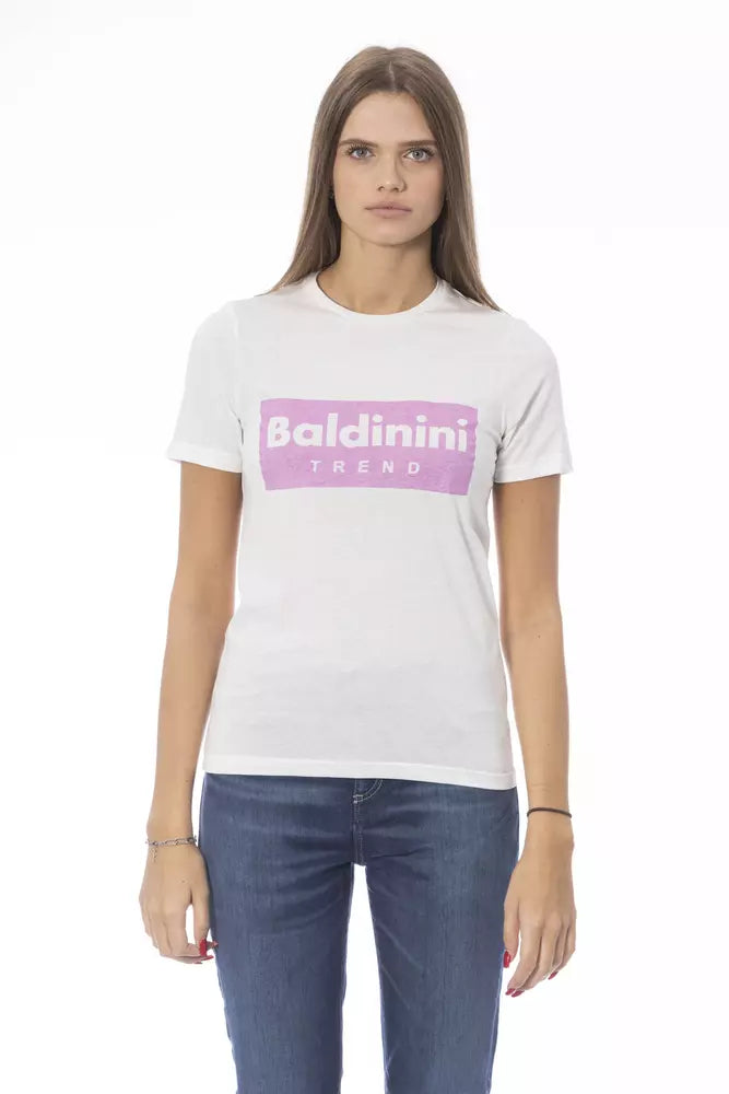 White Cotton T-Shirt
