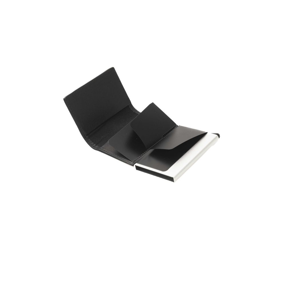 Black Calfskin Men's Wallet