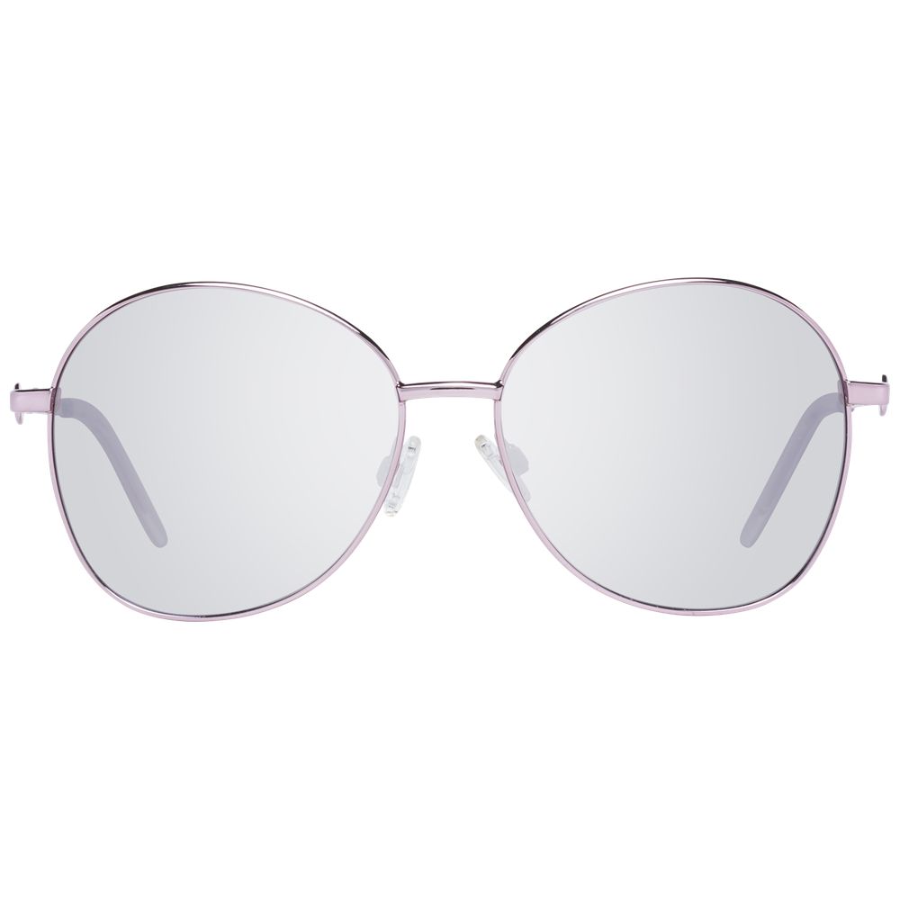 Rose Gold Metal & Plastic Sunglasses