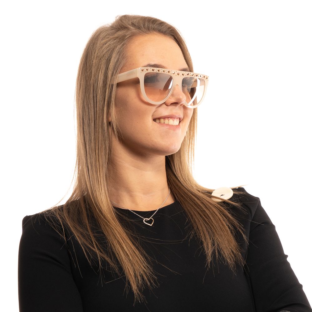 White Plastic Sunglasses