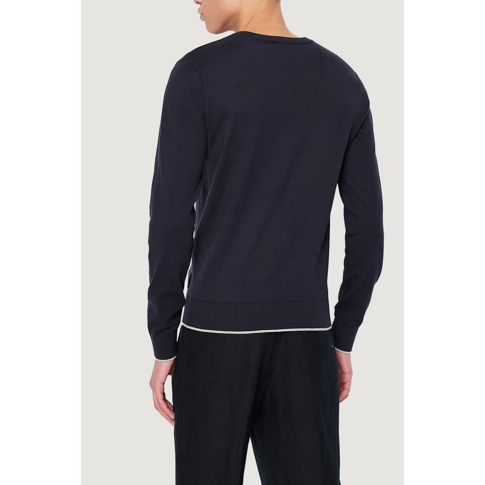 Blue Cotton Sweatshirt