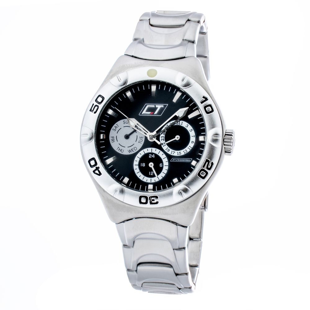 Gray Stainless Steel Bracelet Watch