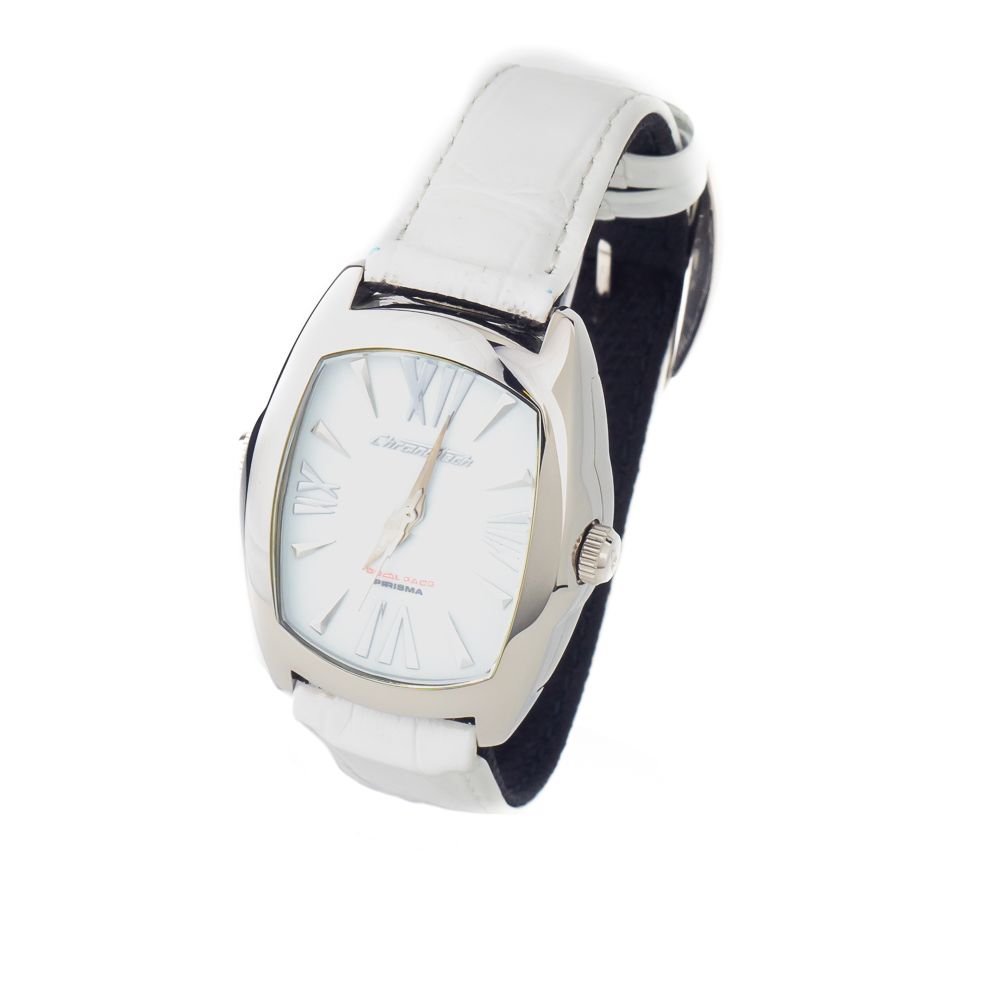 Black Leather Dress Watch