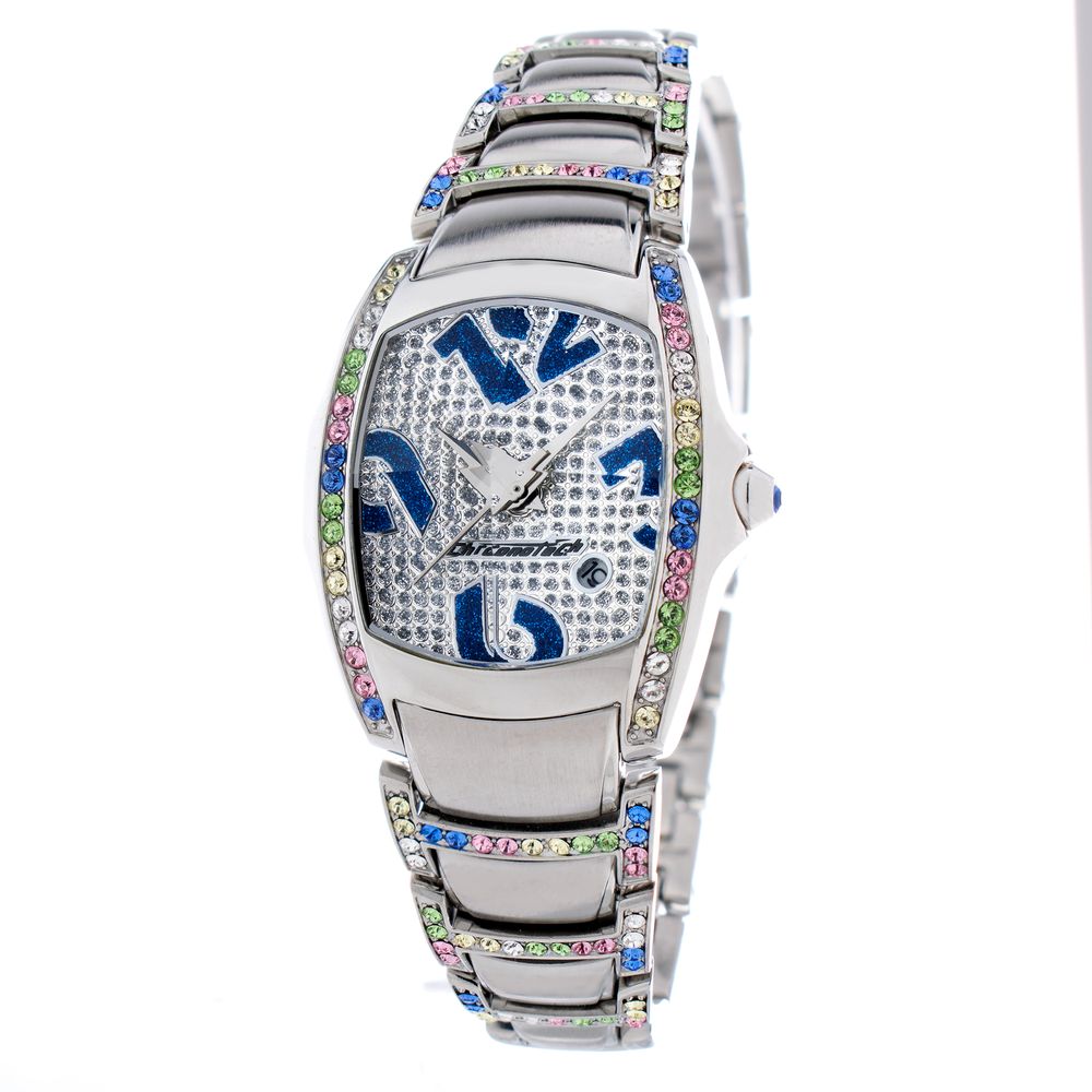 Silver Stainless Steel Dress Watch