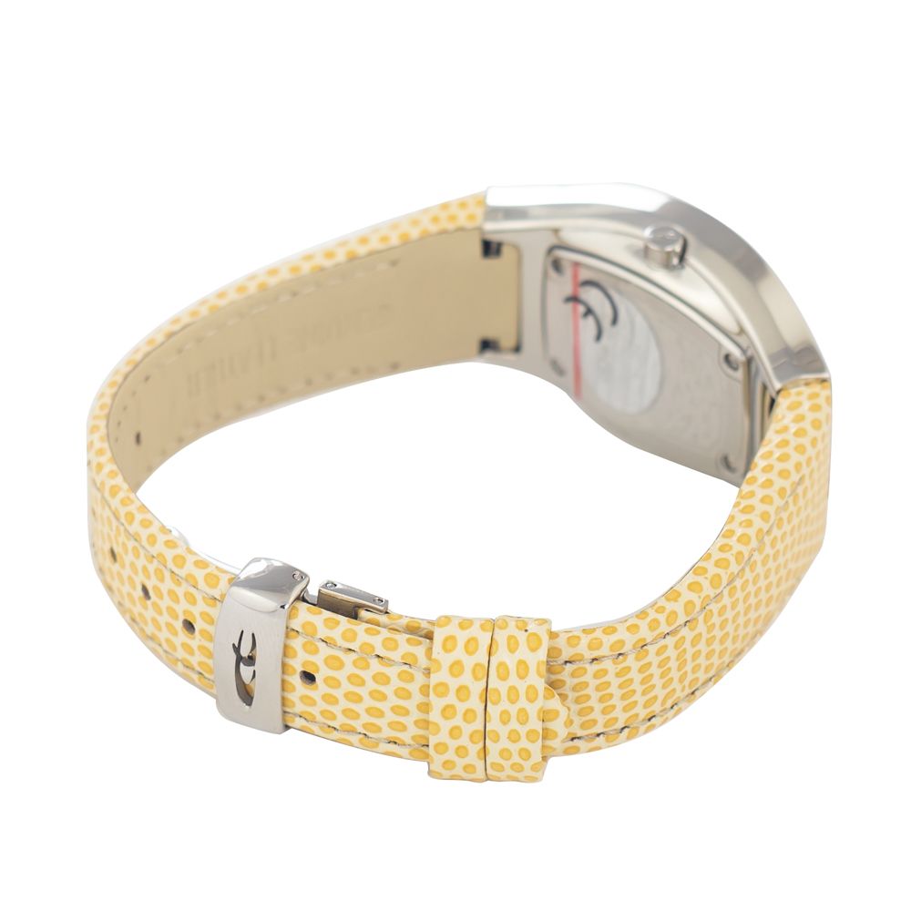 Bicolor Leather Dress Watch