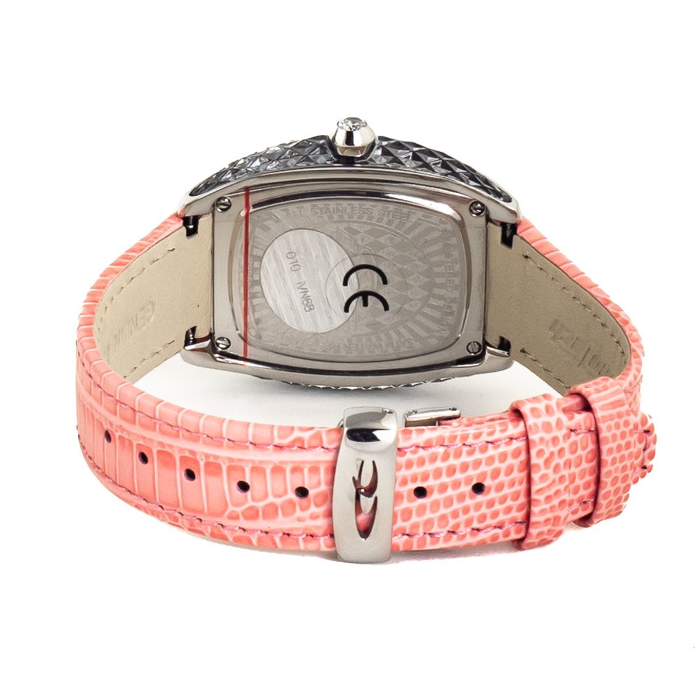 Multicolor Leather Dress Watch