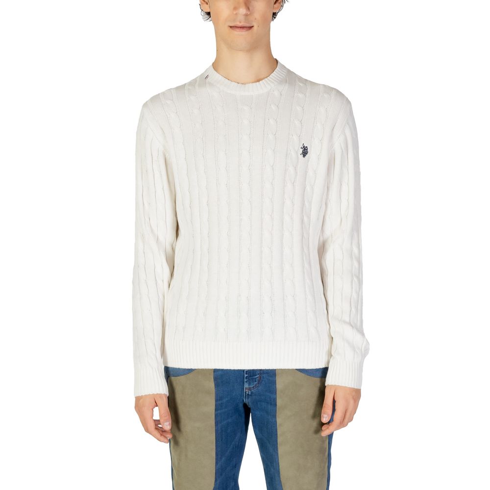 White Cotton Sweatshirt